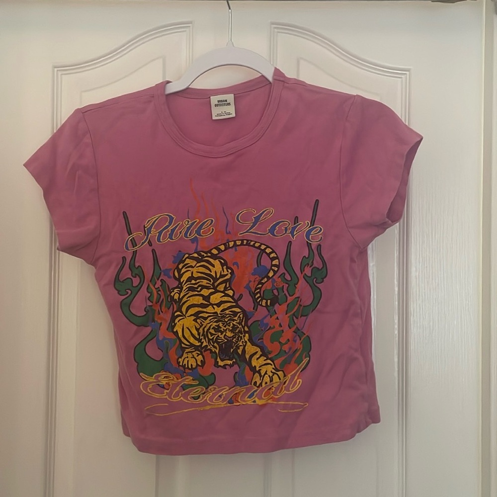 Pink Pure Love graphic Tee from Urban Outfitters